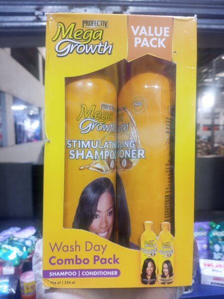 Pack Shampooing & Après-shampoing Mega Growth