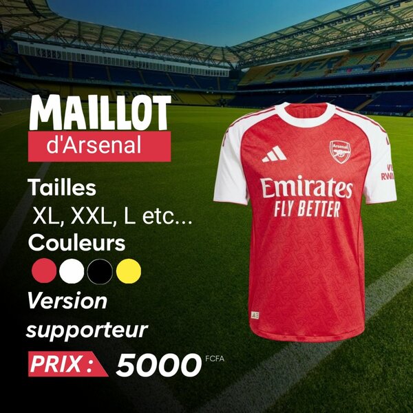 Maillot Arsenal Supporter
