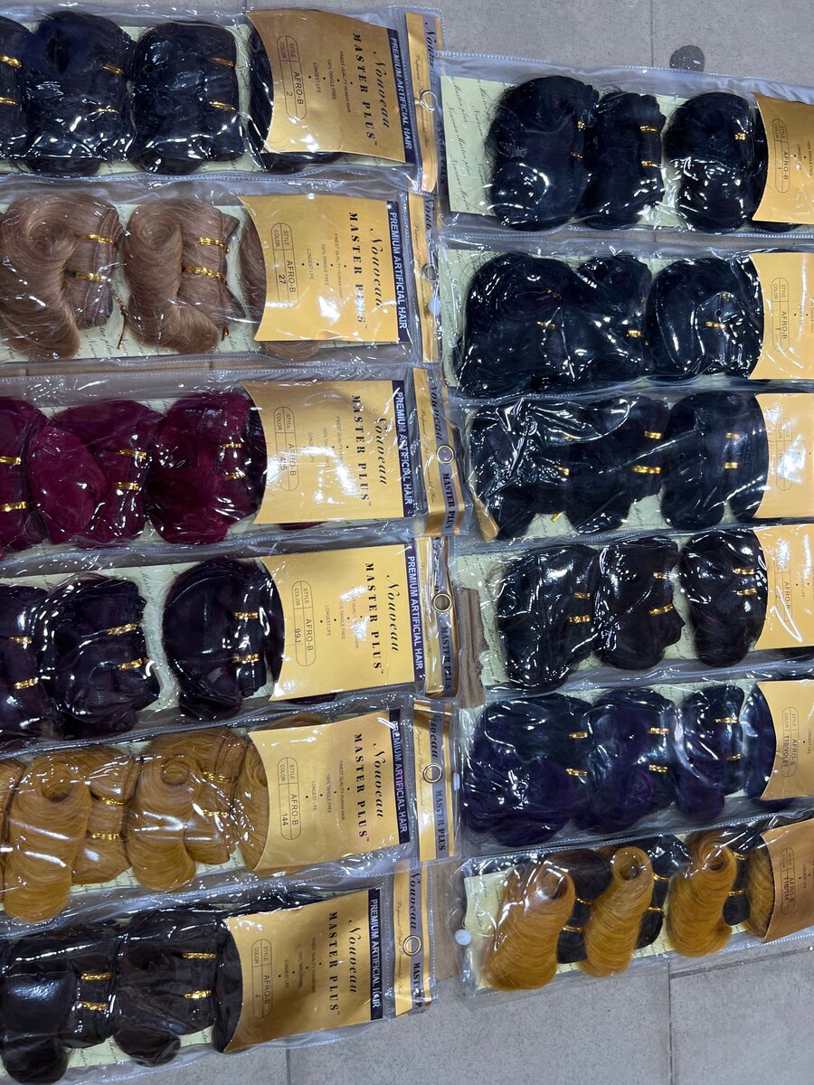 Cheveux artificiels premium Afro