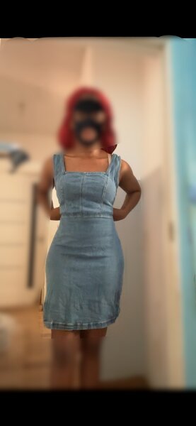 Robe en denim élégante