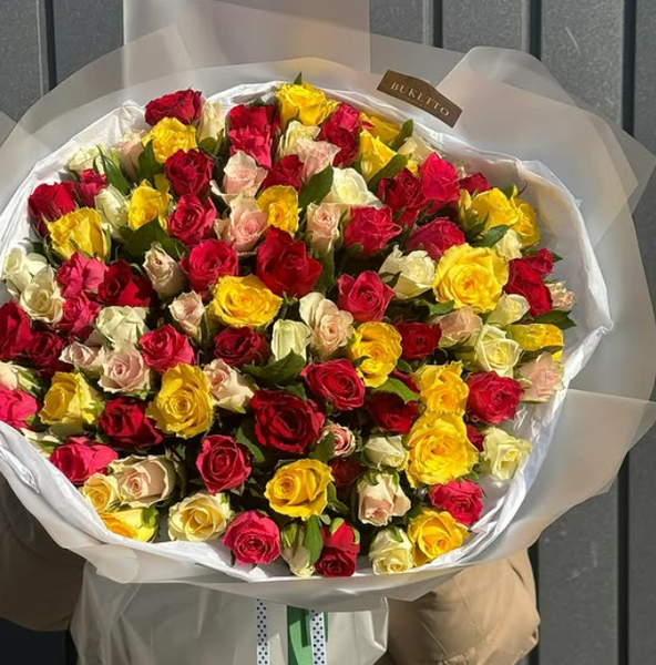 Букет 101 роза