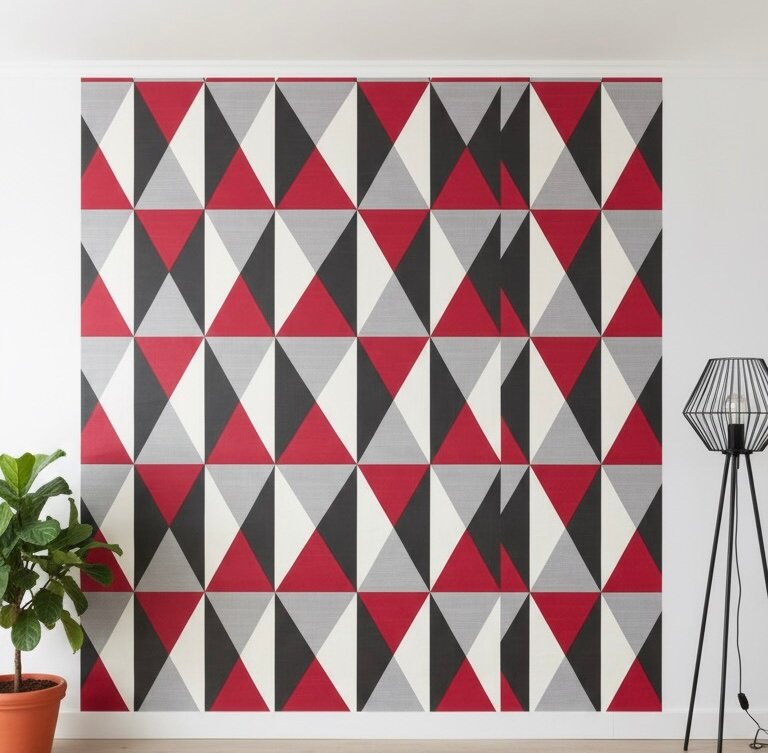 Papier Peint Géométrique Moderne
