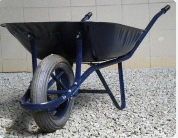 Brouette robuste en acier