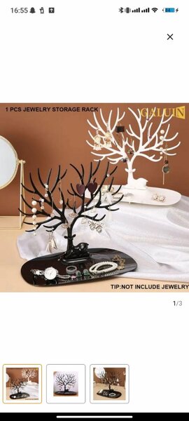 Arbre porte-bijoux élégant