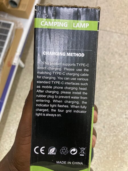 Camping light