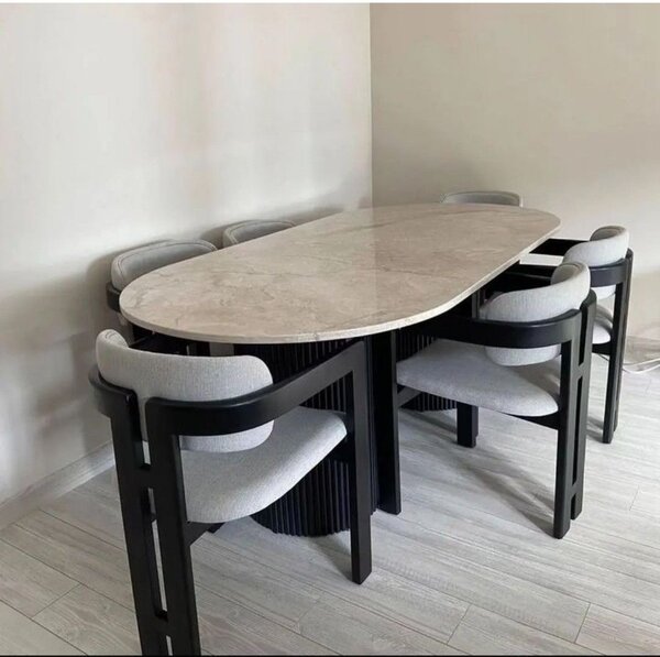 Table moderne ovale design