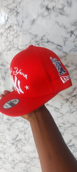 Casquette rouge Yankees