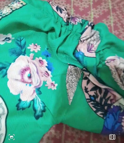 Short length frok with flares