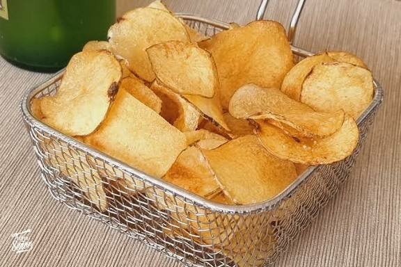 Chips croustillantes saveur jambon