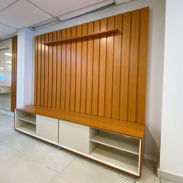 Meuble mural moderne bois