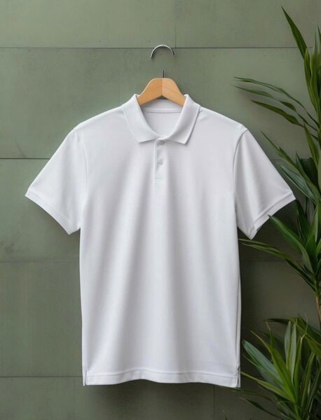 Polo blanc classique