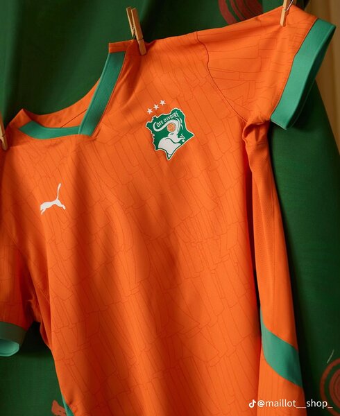 Nouveau maillot côte divoire domicile et Extérieur