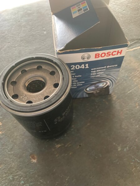 Filtre à huile Bosch P2041