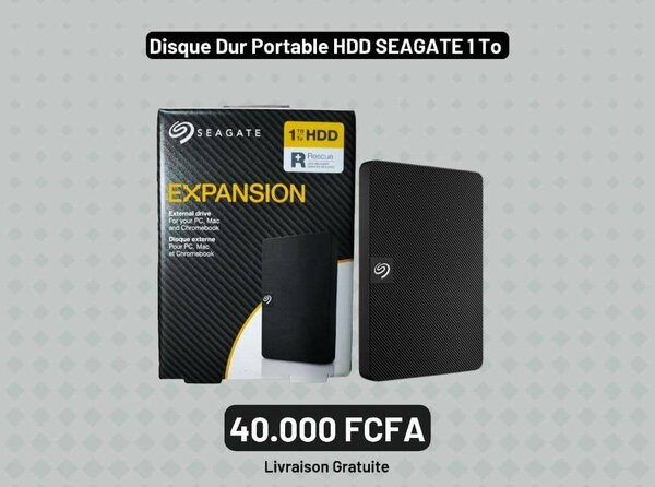 Seagate Disque Dur Externe 1To