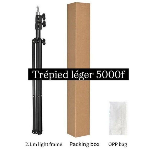 Trépied léger 2.1m