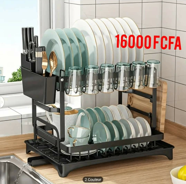 Égouttoir à Vaisselle Compact