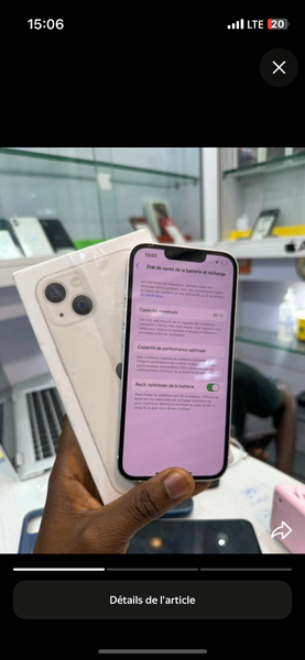 iPhone 13 Blanc 128GB Neuf