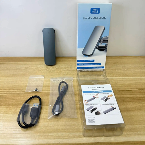 Boîtier SSD M.2 USB-C 3.2