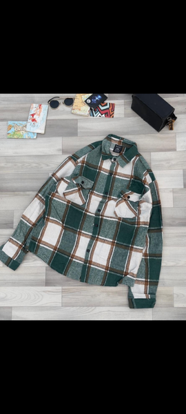 Chemise à carreaux décontractée