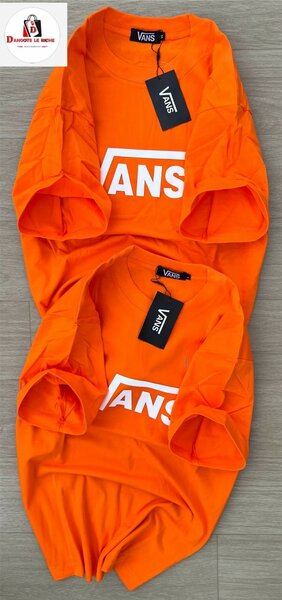 T-shirt orange unisexe