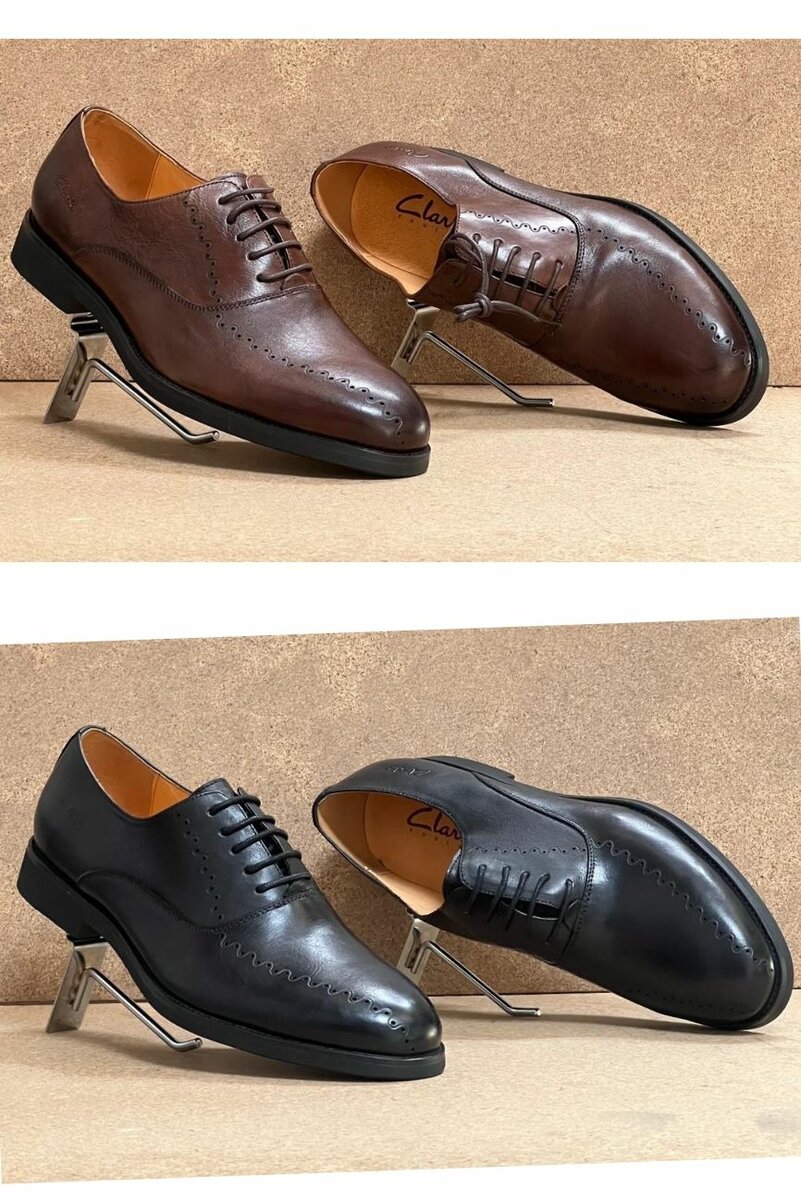 Pure leather smart shoes