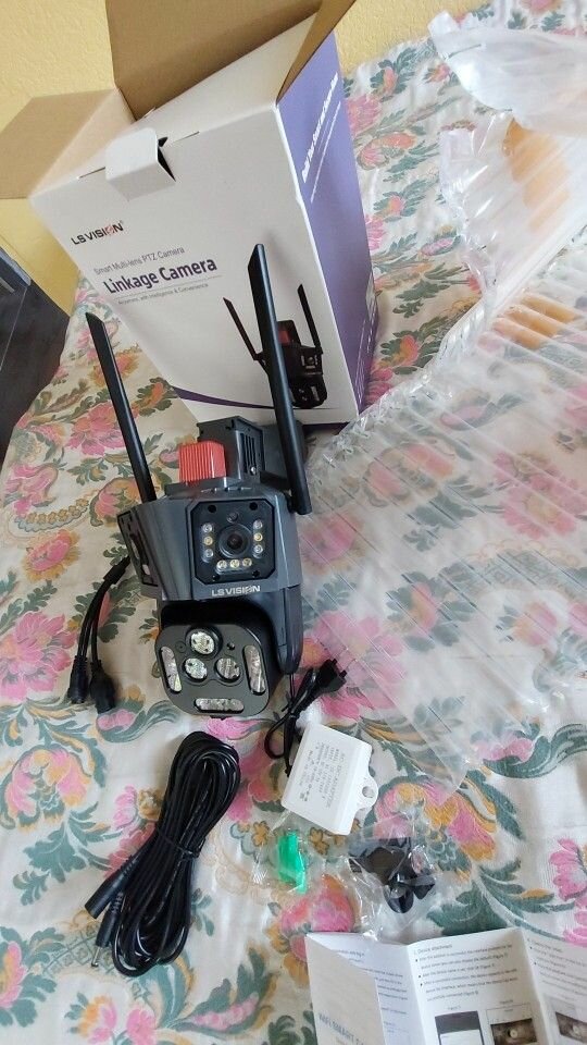 Ptz 3lens Cctv camera surveillance