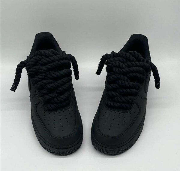Air Force One Gros Lacet Noir