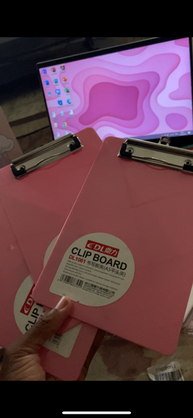 Porte-bloc A4 Rose Elegant