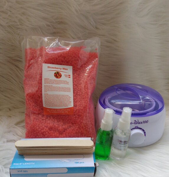 Kit de Cire à Épiler Fraise