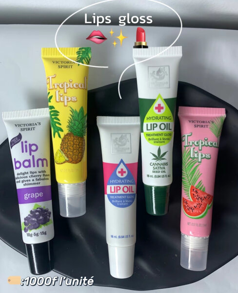 Ensemble de brillants à lèvres