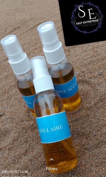 Huile booster capillaire