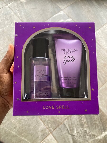 Fragrance cream and mist set