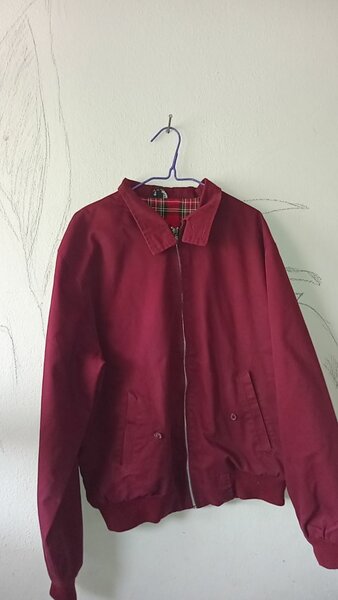 Blouson rouge classique