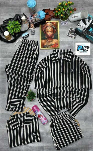 Pyjama Rayé Confortable