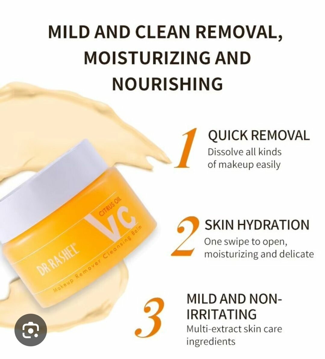 Dr Rashel Baume Démaquillant