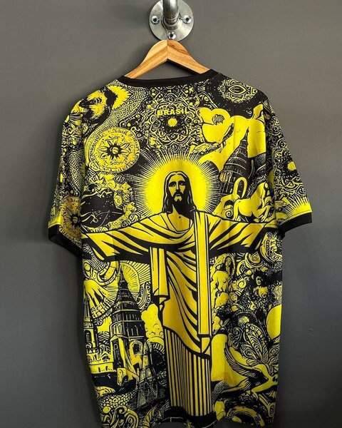 Maillot de Brésil avec Jesus