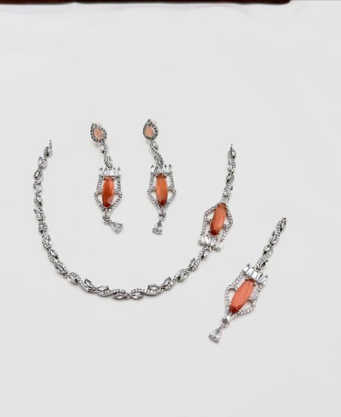 American Diamond 1 karat set