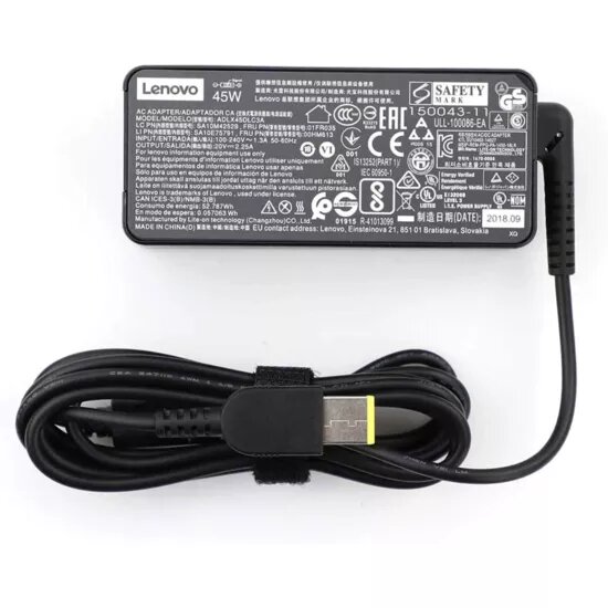 CHARGEUR LENOVO USB 45W