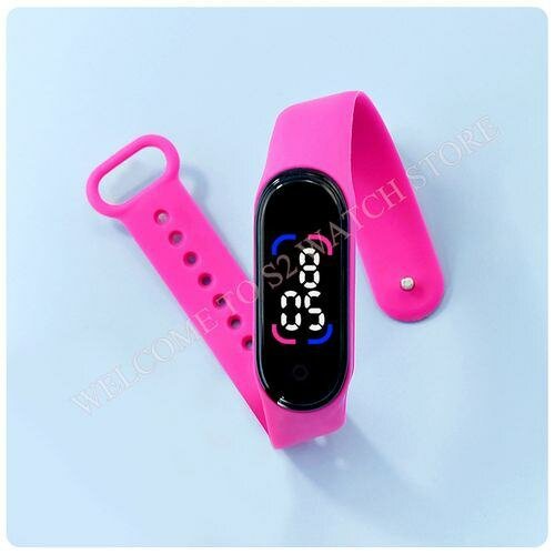 Montre Bracelet Silicone Non Connecteé Affichage LED