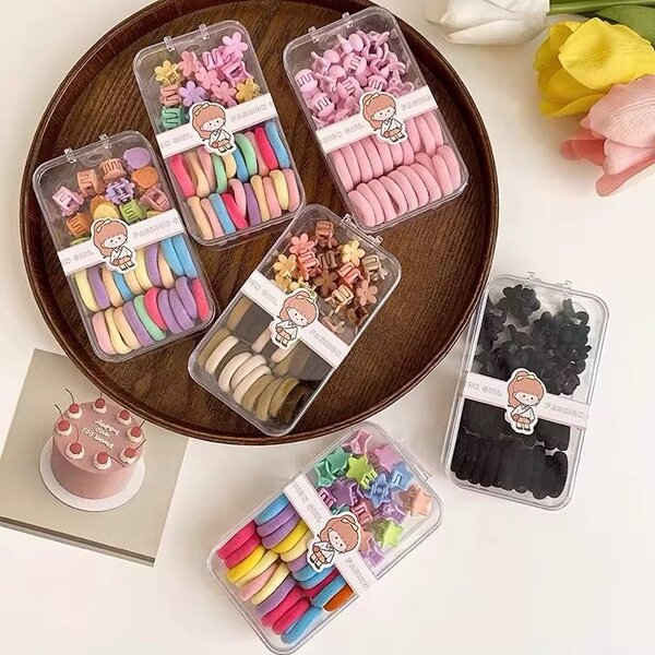 Lot de chouchous colorés