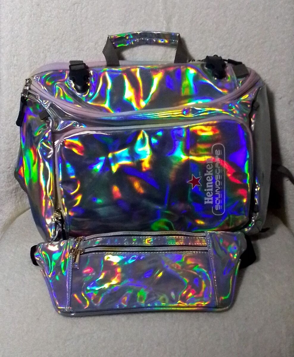 Heineken designed bag + waist bag