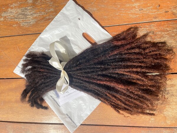 80 tiges locks humain