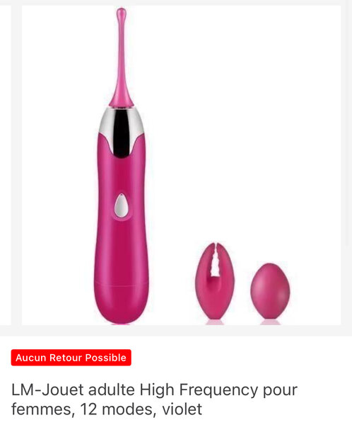 Stimulateur Électrique 12 Modes