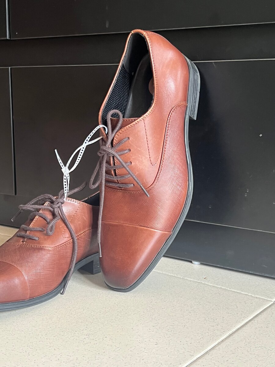 Chaussures habillées marron homme