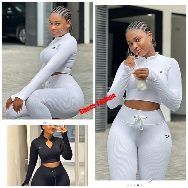 Set de sport élégant femme