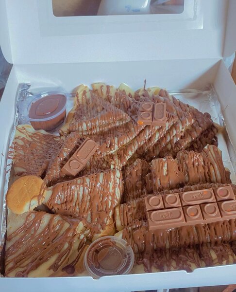 Crêpes et chocolat gourmande