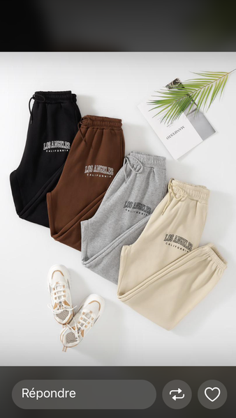 Pantalon cargo décontracté femme