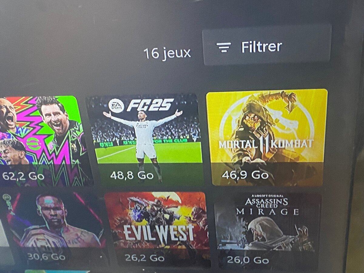 Xbox oneS manette et 16jeux