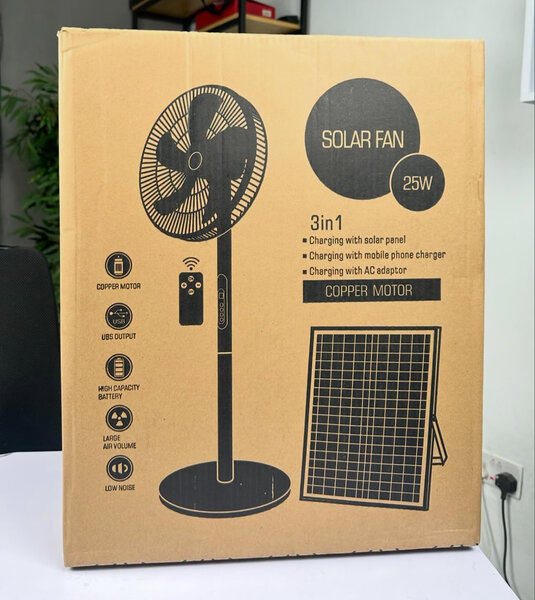 Solar  Power adapter charge . USB charging slot. Remote con