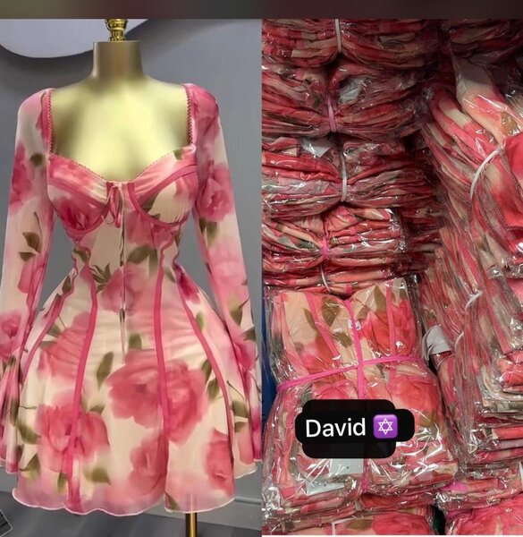 Robe à fleurs élégante